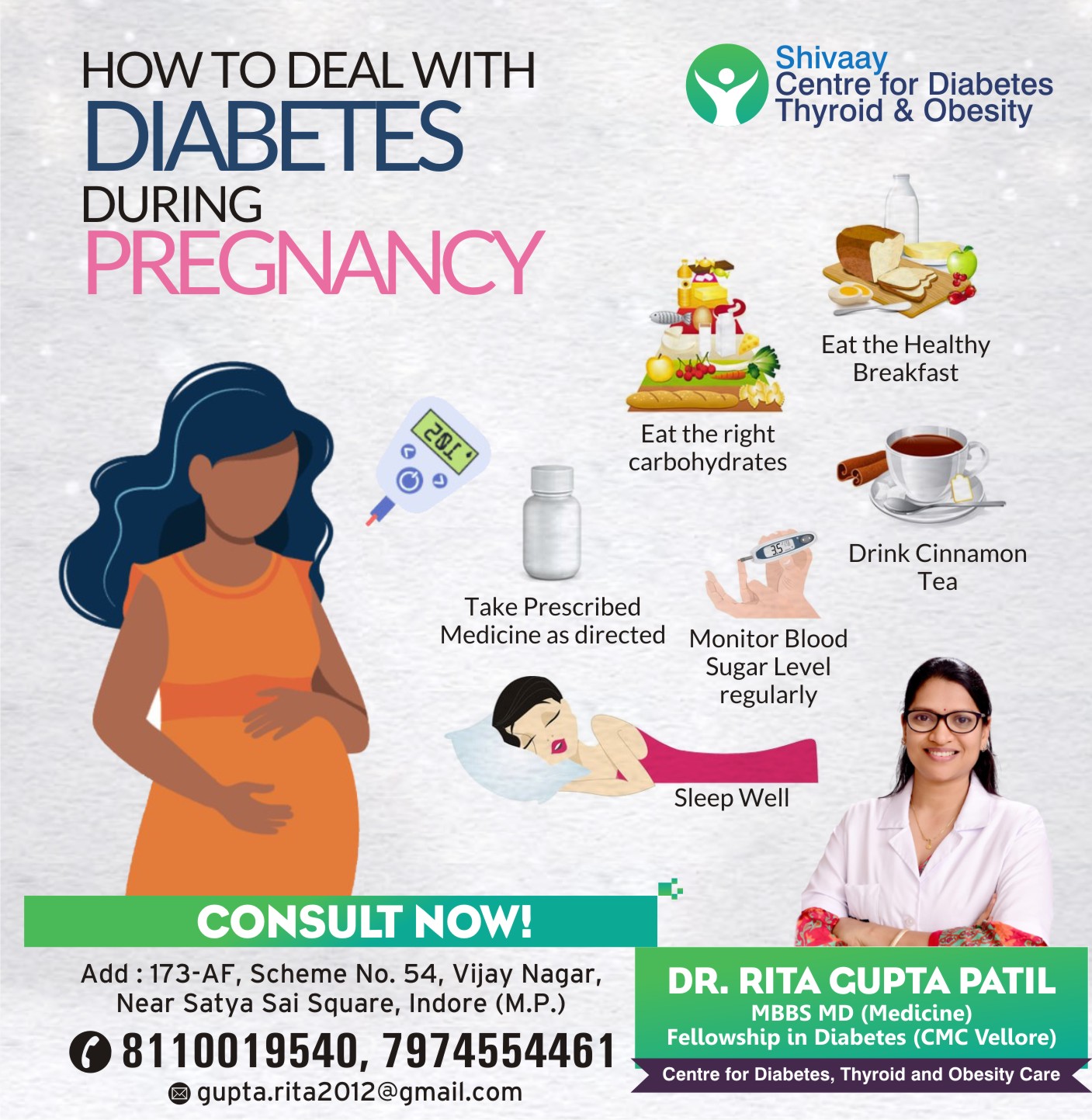 Best doctor for pregnancy diabetes in Ujjain